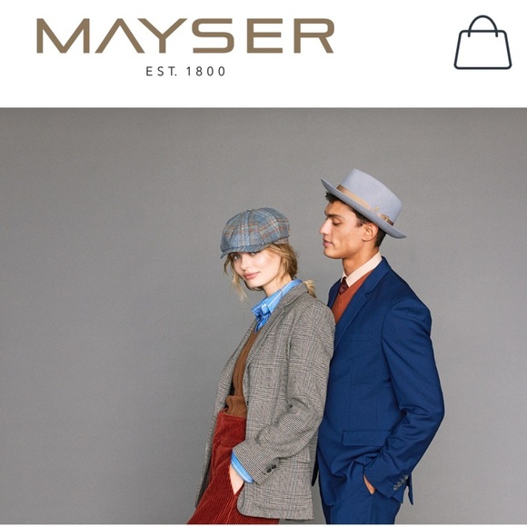 Mayser vintage hat made in Germany mint condition size large